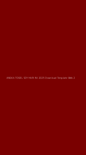 Tampilan Antarmuka Aplikasi Angka Togel Sdy Hari Ini 2025 Download Template Web - 2
