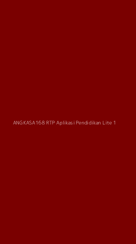 Tampilan Antarmuka Aplikasi Angkasa168 Rtp Aplikasi Pendidikan Lite - 1