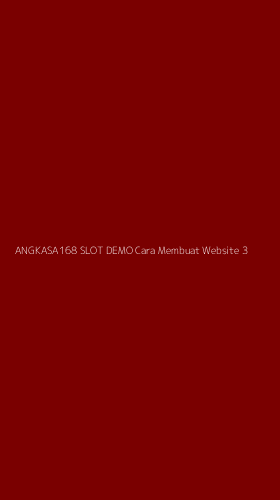 Tampilan Antarmuka Aplikasi Angkasa168 Slot Demo Cara Membuat Website - 3