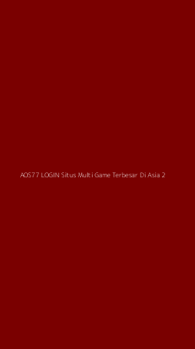 Tampilan Antarmuka Aplikasi Aos77 Login Situs Multi Game Terbesar Di Asia - 2