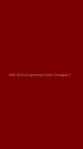 Tampilan Antarmuka Aplikasi Apik138 Situs Sportsbook Online Terlengkap - 3