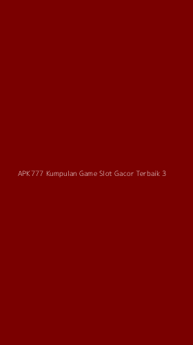 Tampilan Antarmuka Aplikasi Apk777 Kumpulan Game Slot Gacor Terbaik - 3
