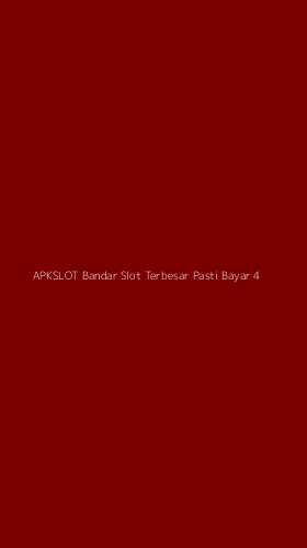Tampilan Antarmuka Aplikasi Apkslot Bandar Slot Terbesar Pasti Bayar - 4