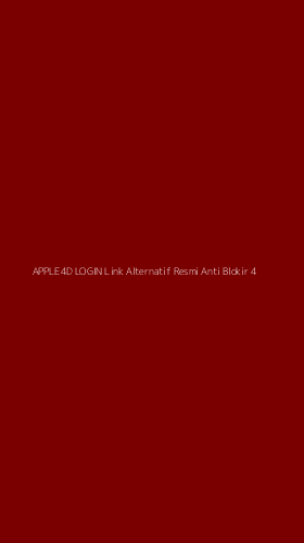 Tampilan Antarmuka Aplikasi Apple4d Login Link Alternatif Resmi Anti Blokir - 4