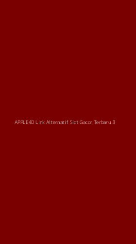 Tampilan Antarmuka Aplikasi Apple4d Link Alternatif Slot Gacor Terbaru - 3