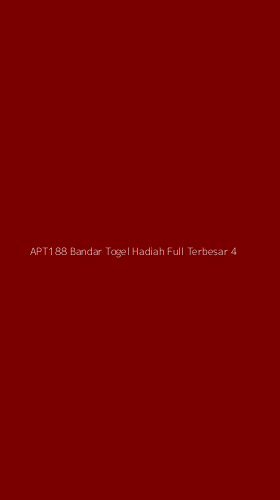 Tampilan Antarmuka Aplikasi Apt188 Bandar Togel Hadiah Full Terbesar - 4
