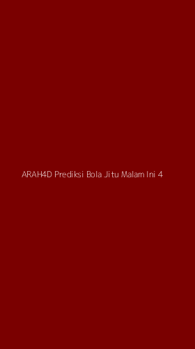 Tampilan Antarmuka Aplikasi Arah4d Prediksi Bola Jitu Malam Ini - 4