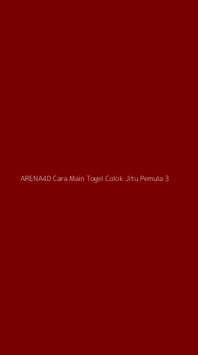 Tampilan Antarmuka Aplikasi Arena4d Cara Main Togel Colok Jitu Pemula - 3