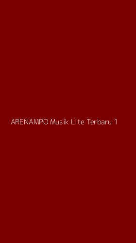Tampilan Antarmuka Aplikasi Arenampo Musik Lite Terbaru - 1