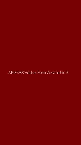 Tampilan Antarmuka Aplikasi Aries88 Editor Foto Aesthetic - 3