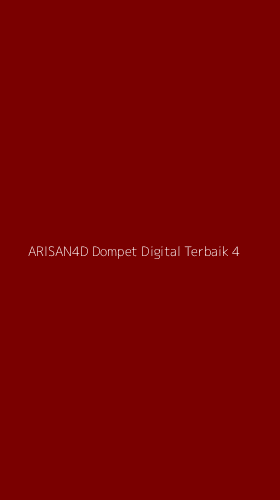 Tampilan Antarmuka Aplikasi Arisan4d Dompet Digital Terbaik - 4
