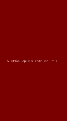 Tampilan Antarmuka Aplikasi Arjuna4d Aplikasi Pendidikan Lite - 3