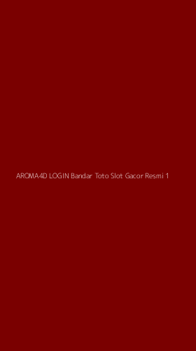 Tampilan Antarmuka Aplikasi Aroma4d Login Bandar Toto Slot Gacor Resmi - 1