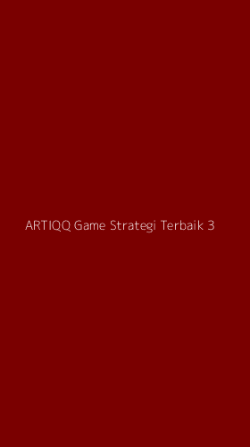 Tampilan Antarmuka Aplikasi Artiqq Game Strategi Terbaik - 3