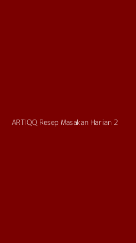 Tampilan Antarmuka Aplikasi Artiqq Resep Masakan Harian - 2
