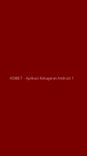 Tampilan Antarmuka Aplikasi AS9BET - Aplikasi Kebugaran Android - 1