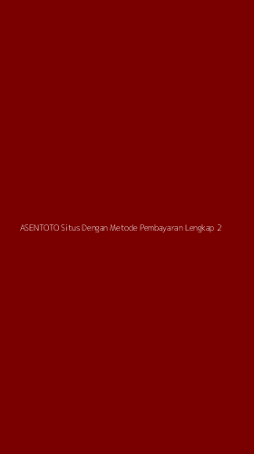 Tampilan Antarmuka Aplikasi Asentoto Situs Dengan Metode Pembayaran Lengkap - 2