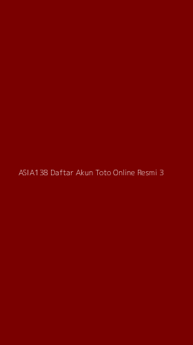 Tampilan Antarmuka Aplikasi Asia138 Daftar Akun Toto Online Resmi - 3