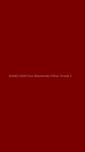 Tampilan Antarmuka Aplikasi Asia4d Login Situs Rekomendasi Pilihan Terbaik - 3