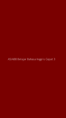Tampilan Antarmuka Aplikasi Asia88 Belajar Bahasa Inggris Cepat - 3