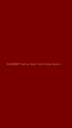 Tampilan Antarmuka Aplikasi Asia88bet Daftar Akun Toto Online Resmi - 4
