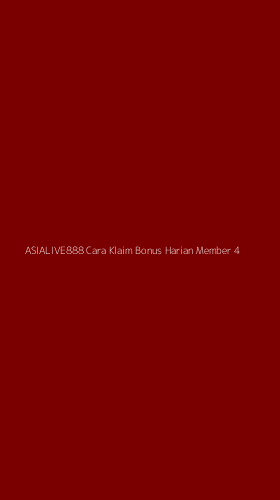 Tampilan Antarmuka Aplikasi Asialive888 Cara Klaim Bonus Harian Member - 4