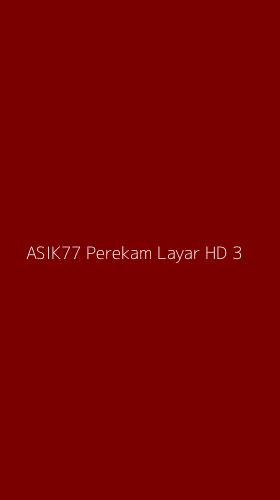 Tampilan Antarmuka Aplikasi Asik77 Perekam Layar Hd - 3