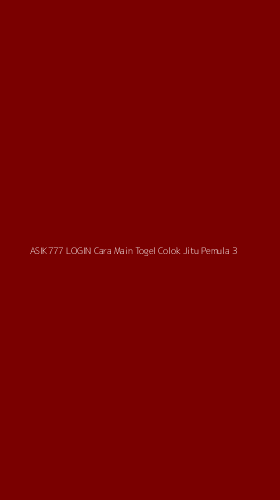 Tampilan Antarmuka Aplikasi Asik777 Login Cara Main Togel Colok Jitu Pemula - 3