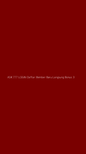 Tampilan Antarmuka Aplikasi Asik777 Login Daftar Member Baru Langsung Bonus - 3