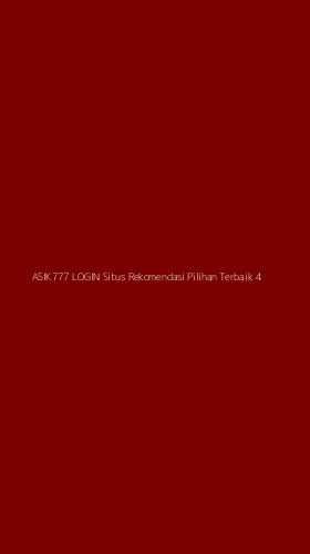 Tampilan Antarmuka Aplikasi Asik777 Login Situs Rekomendasi Pilihan Terbaik - 4