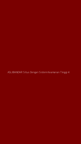 Tampilan Antarmuka Aplikasi Aslibandar Situs Dengan Sistem Keamanan Tinggi - 4