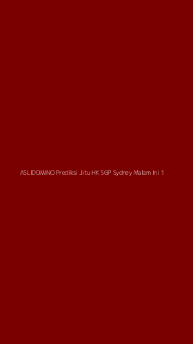 Tampilan Antarmuka Aplikasi Aslidomino Prediksi Jitu Hk Sgp Sydney Malam Ini - 1