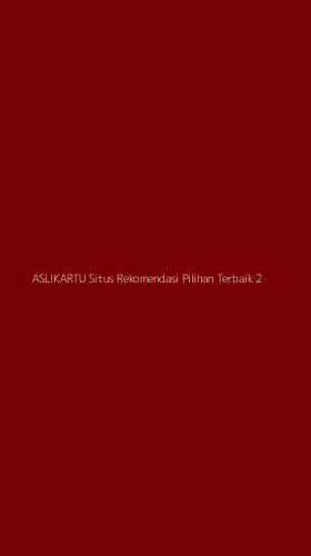 Tampilan Antarmuka Aplikasi Aslikartu Situs Rekomendasi Pilihan Terbaik - 2
