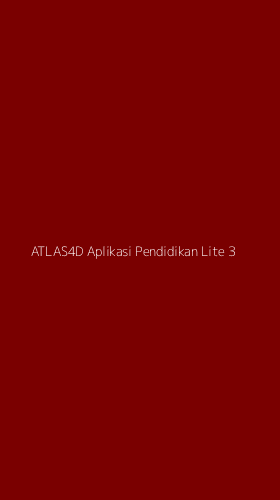 Tampilan Antarmuka Aplikasi Atlas4d Aplikasi Pendidikan Lite - 3