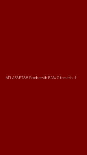 Tampilan Antarmuka Aplikasi Atlasbet88 Pembersih Ram Otomatis - 1