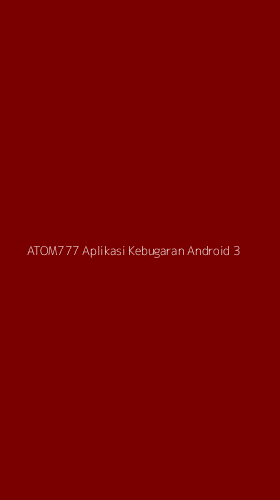 Tampilan Antarmuka Aplikasi Atom777 Aplikasi Kebugaran Android - 3