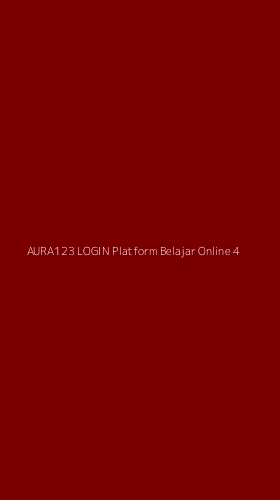 Tampilan Antarmuka Aplikasi Aura123 Login Platform Belajar Online - 4
