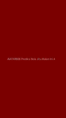 Tampilan Antarmuka Aplikasi Avatar808 Prediksi Bola Jitu Malam Ini - 4