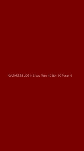 Tampilan Antarmuka Aplikasi Avatar888 Login Situs Toto 4d Bet 10 Perak - 4