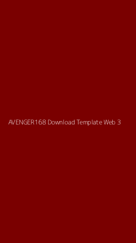 Tampilan Antarmuka Aplikasi Avenger168 Download Template Web - 3