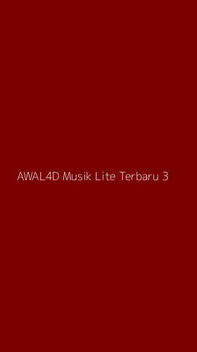 Tampilan Antarmuka Aplikasi Awal4d Musik Lite Terbaru - 3