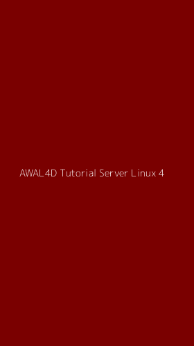 Tampilan Antarmuka Aplikasi Awal4d Tutorial Server Linux - 4