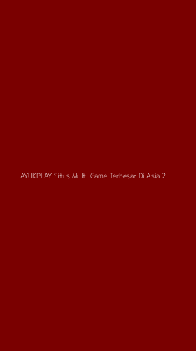 Tampilan Antarmuka Aplikasi Ayukplay Situs Multi Game Terbesar Di Asia - 2
