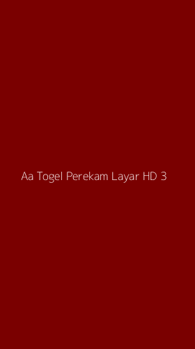 Tampilan Antarmuka Aplikasi Aa Togel Perekam Layar Hd - 3
