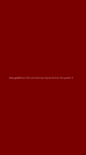 Tampilan Antarmuka Aplikasi Abangda88slot Portal Informasi Game Online Terupdate - 3