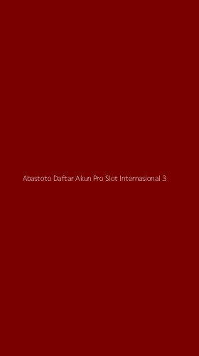 Tampilan Antarmuka Aplikasi Abastoto Daftar Akun Pro Slot Internasional - 3