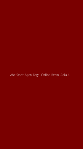 Tampilan Antarmuka Aplikasi Abc Selot Agen Togel Online Resmi Asia - 4