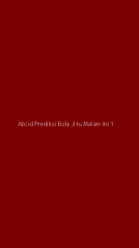 Tampilan Antarmuka Aplikasi Abcid Prediksi Bola Jitu Malam Ini - 1