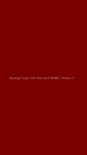 Tampilan Antarmuka Aplikasi Abutogel Login Link Alternatif Sbobet Terbaru - 3