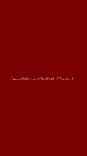 Tampilan Antarmuka Aplikasi Abutoto Com Keluaran Togel Hari Ini Tercepat - 1